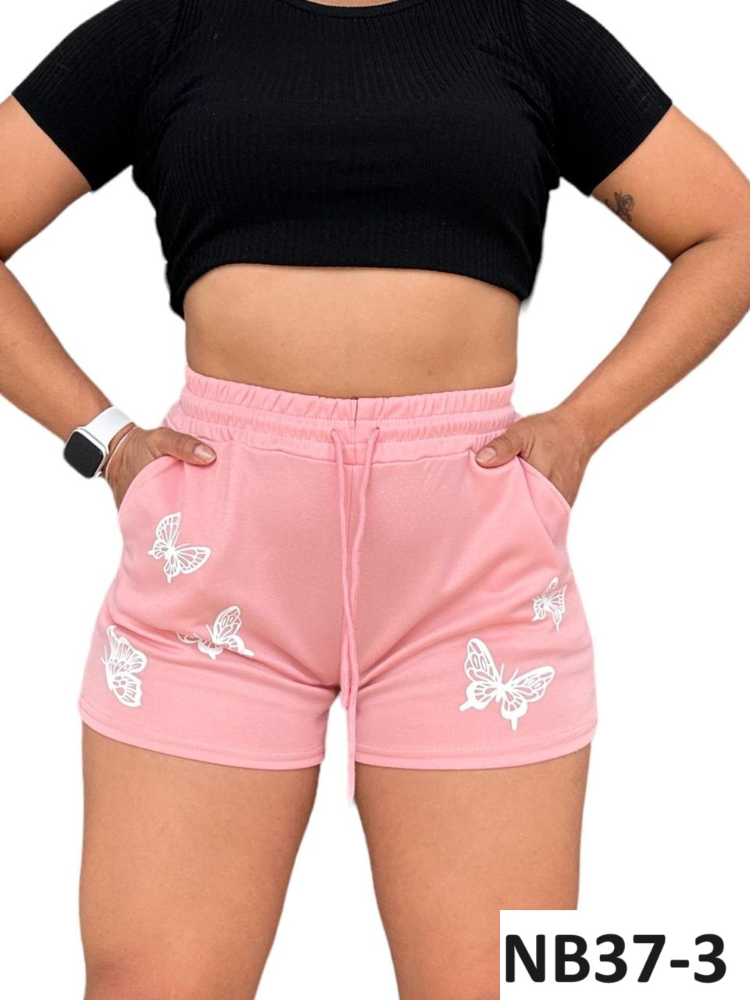 Shor Liso Mariposas