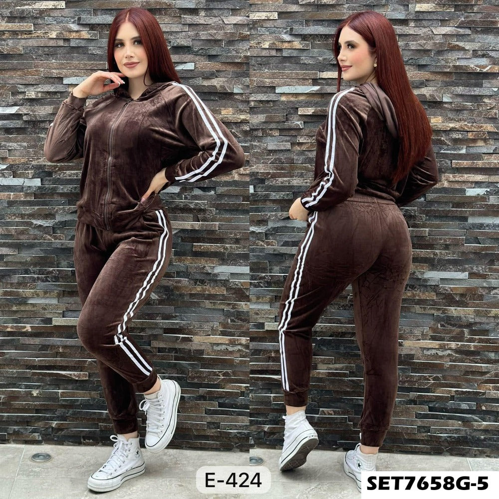 SET VELOUR SET7658G
