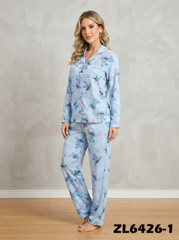 PIJAMA CAMISERA PERSONAJES ZL6426