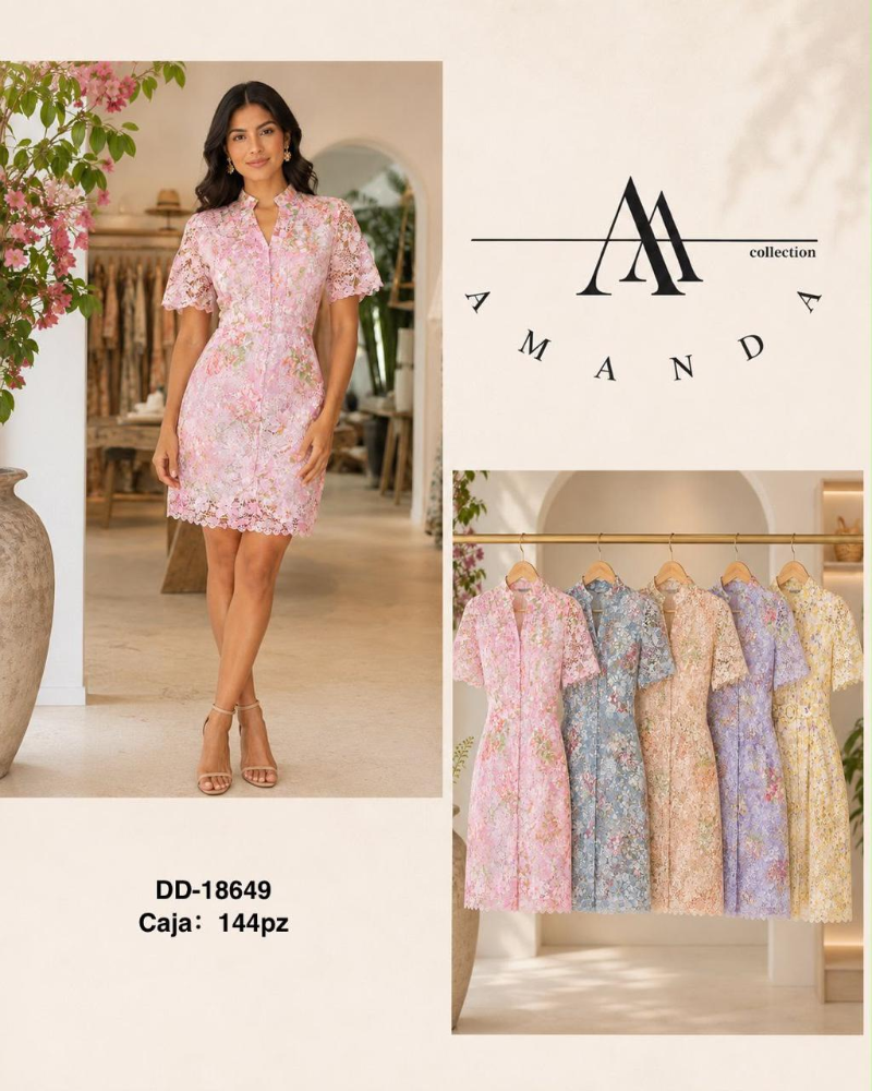 VESTIDO ROSAURA DD18649