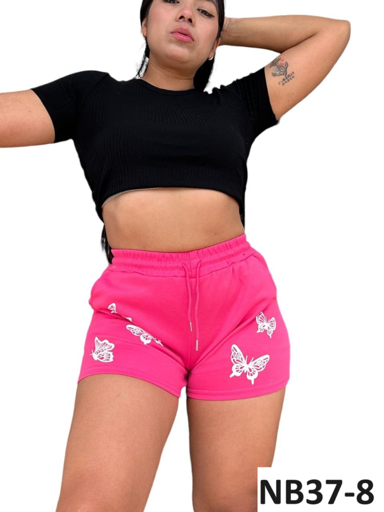 Shor Liso Mariposas