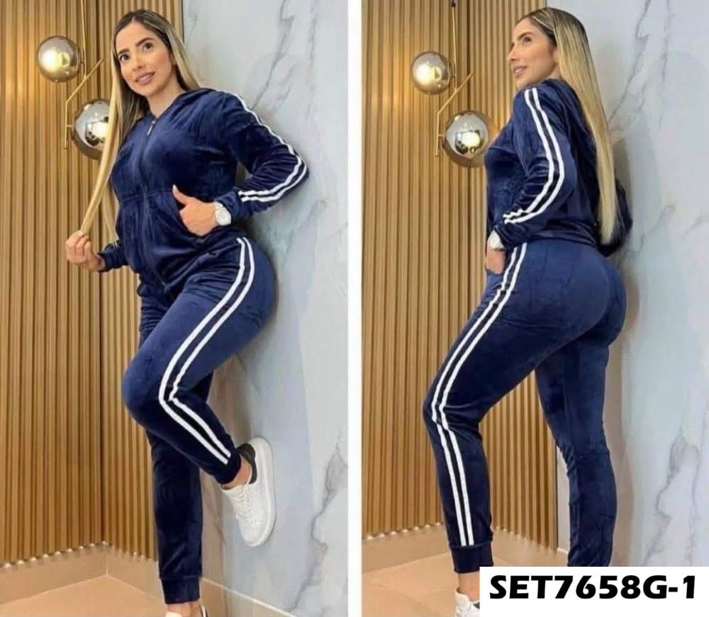 SET VELOUR SET7658G