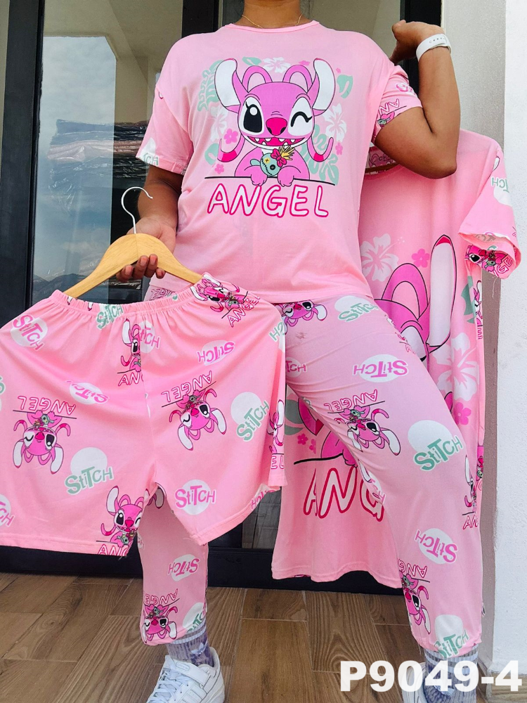 PIJAMA 4 PIEZAS BATA 9049