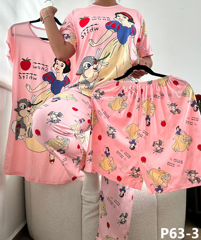 PIJAMA 4 PIEZAS BATA 63