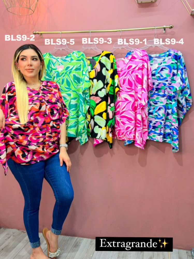 Blusa Temporada formas irregulares