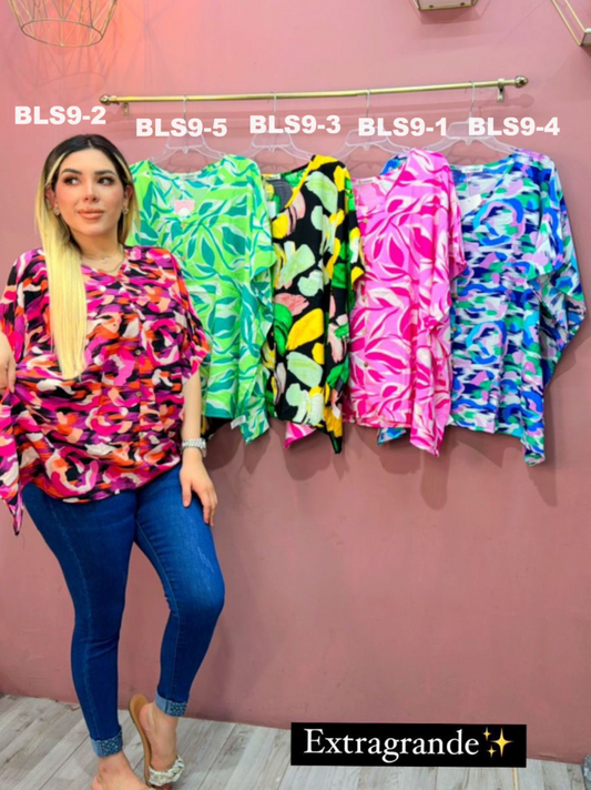 Blusa Temporada formas irregulares