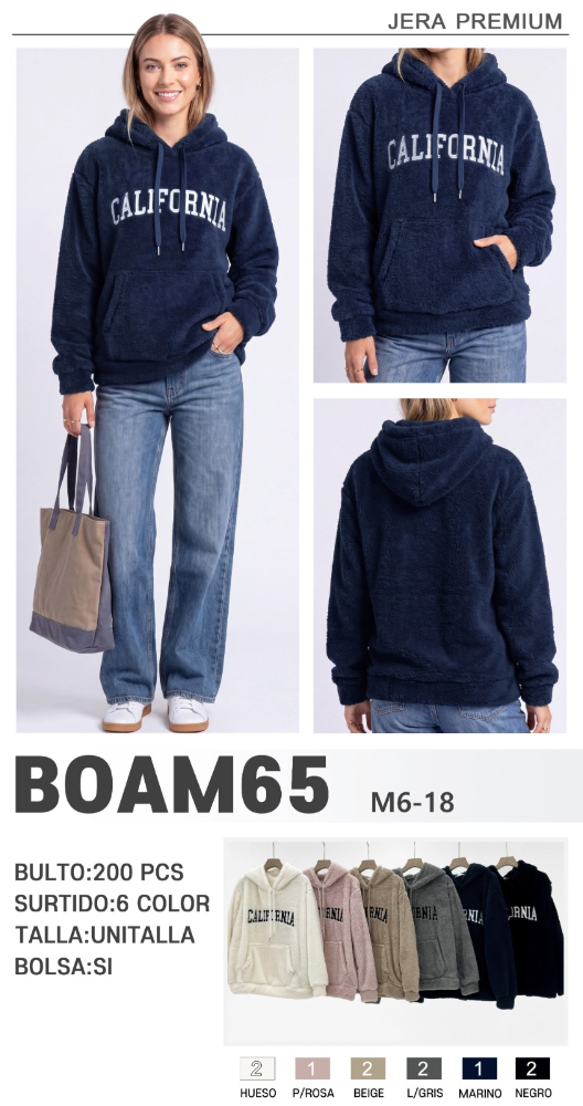 SUDADERA NEVADA BOAM65