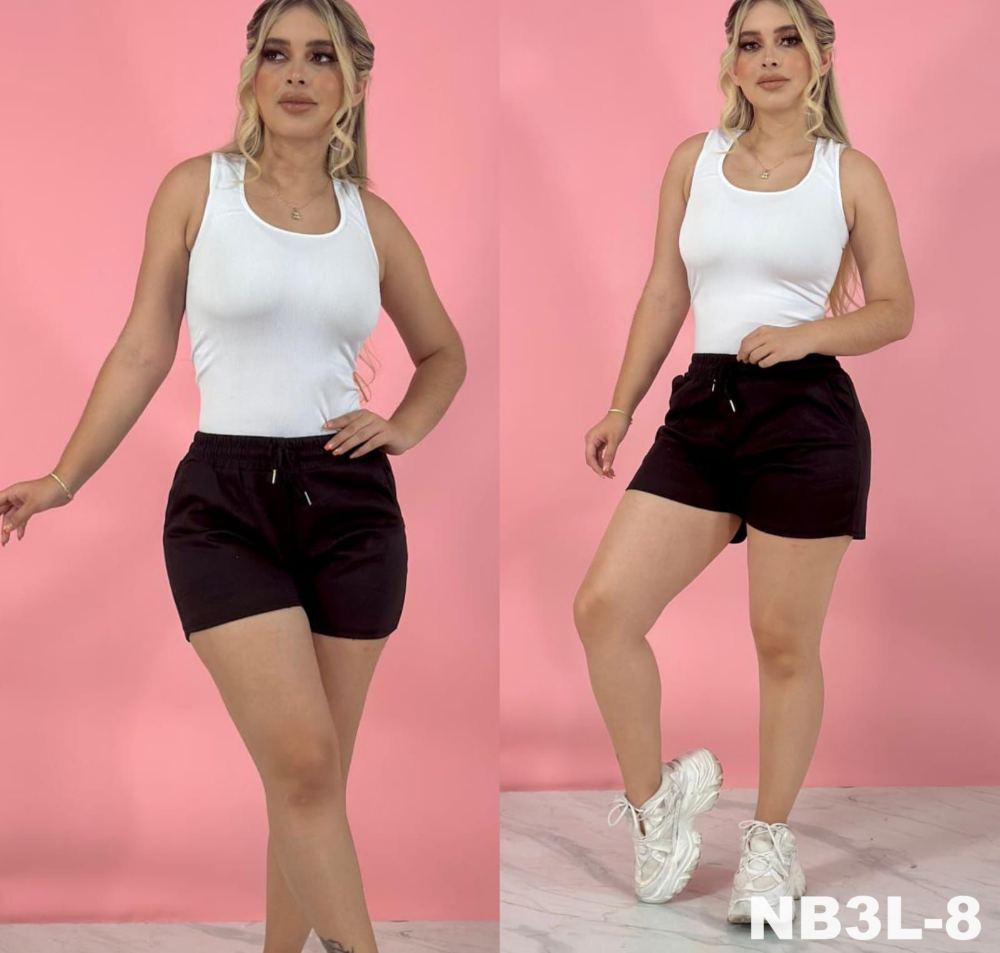 Short Bolsas NB3L Liso