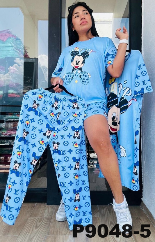 PIJAMA 4 PIEZAS 9048