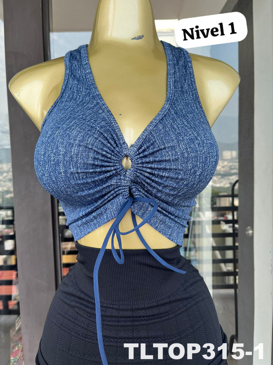 BLUSA 2X99 TLTOP315 MEZCLILLA