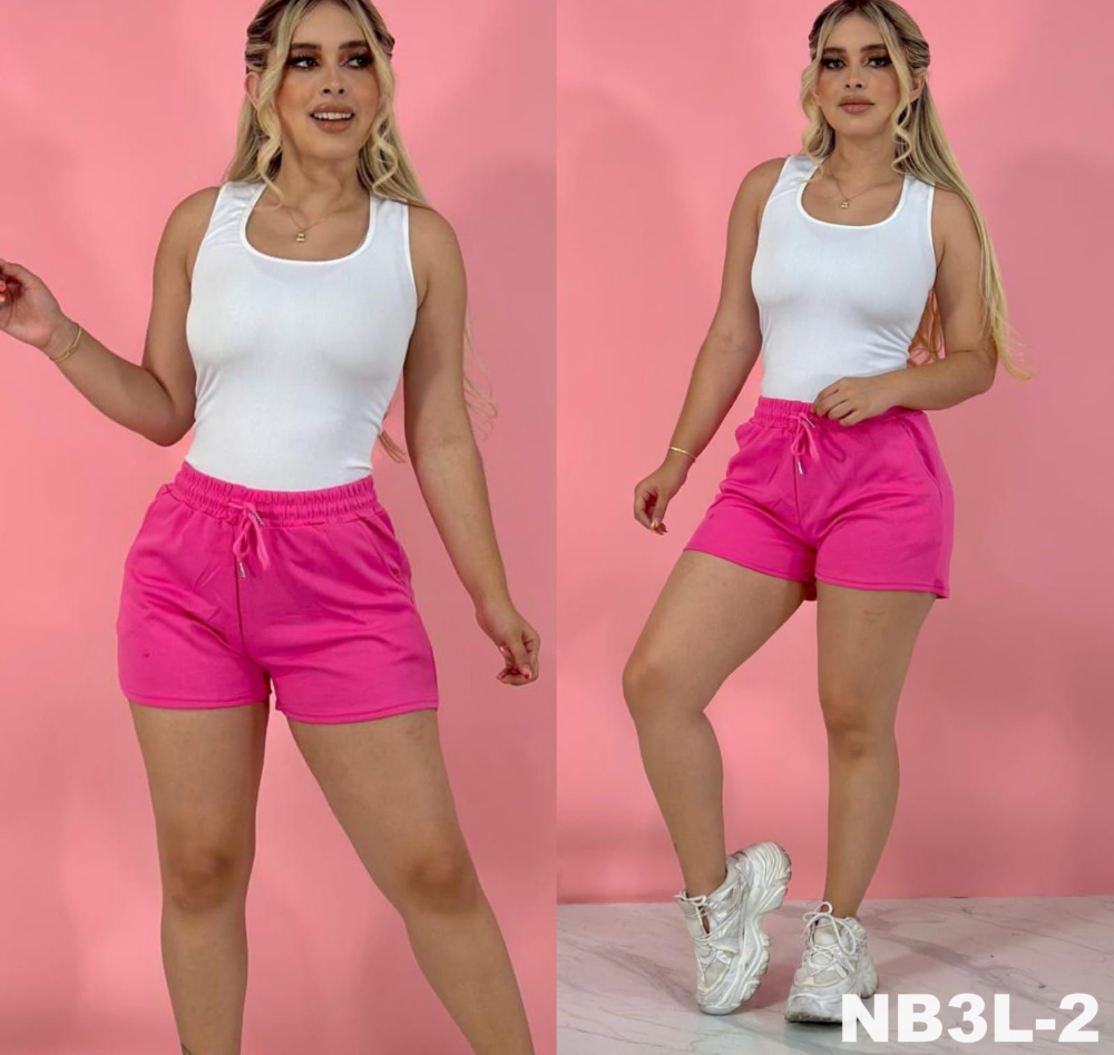 Short Bolsas NB3L Liso