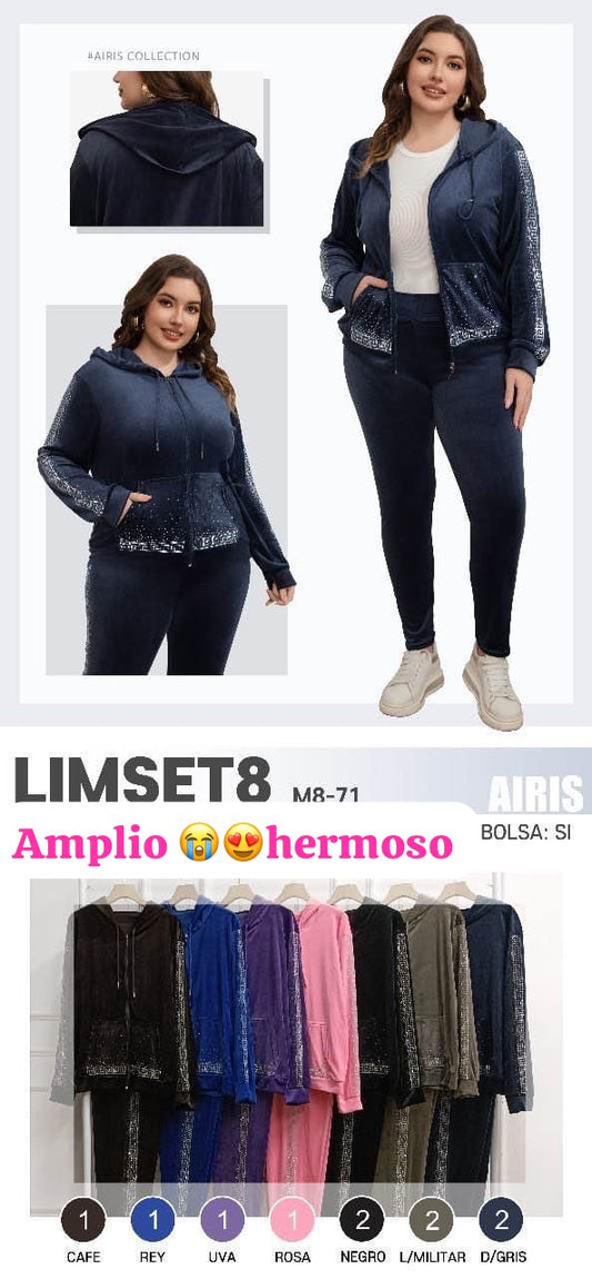 CONJUNTO BRILLOS LIMSET8