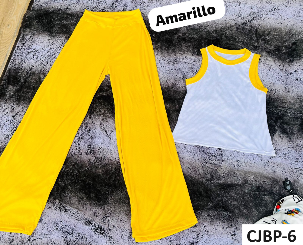 Conjunto Bicolor Pantalon