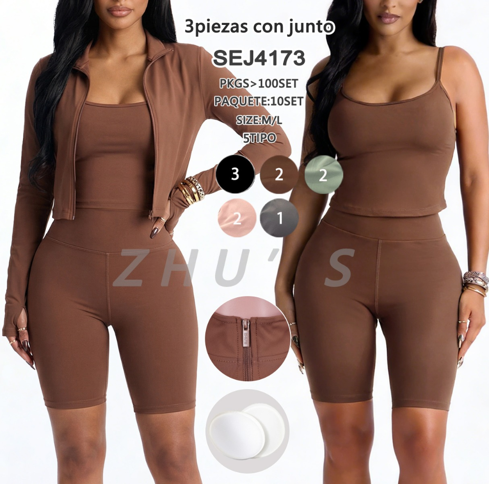 CONJUNTO DEPORTIVO 3 PIEZAS SEJ4173