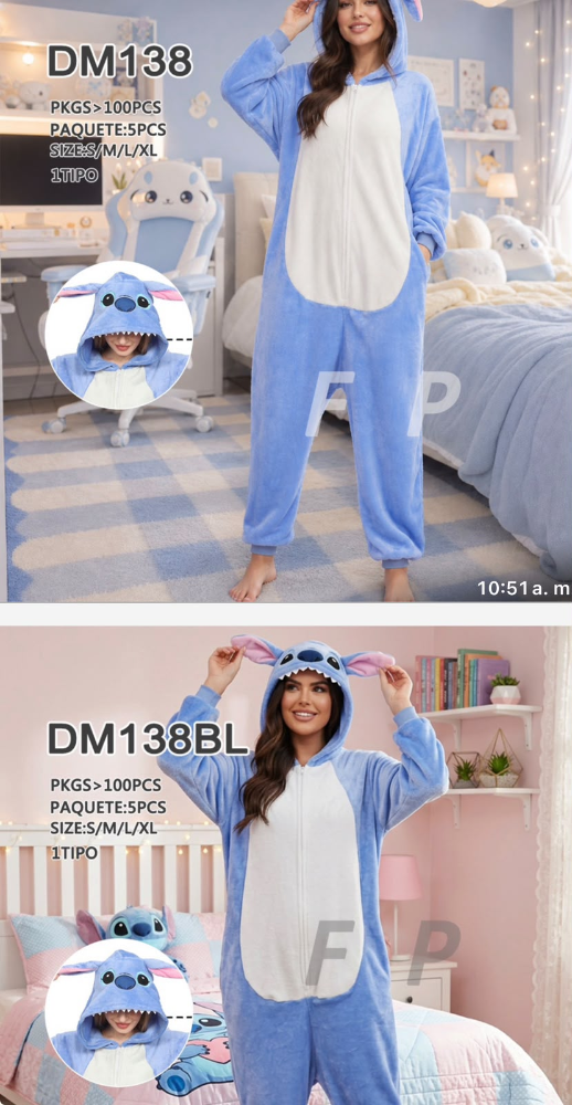 PIJAMA STICH DM138