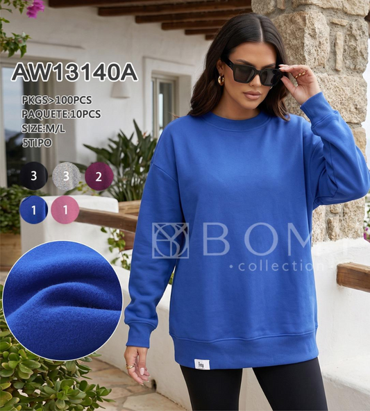 SUDADERA OVERSIZE AW13140A