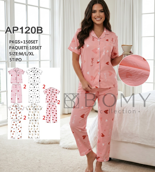 PIJAMA XIMENA AP120B