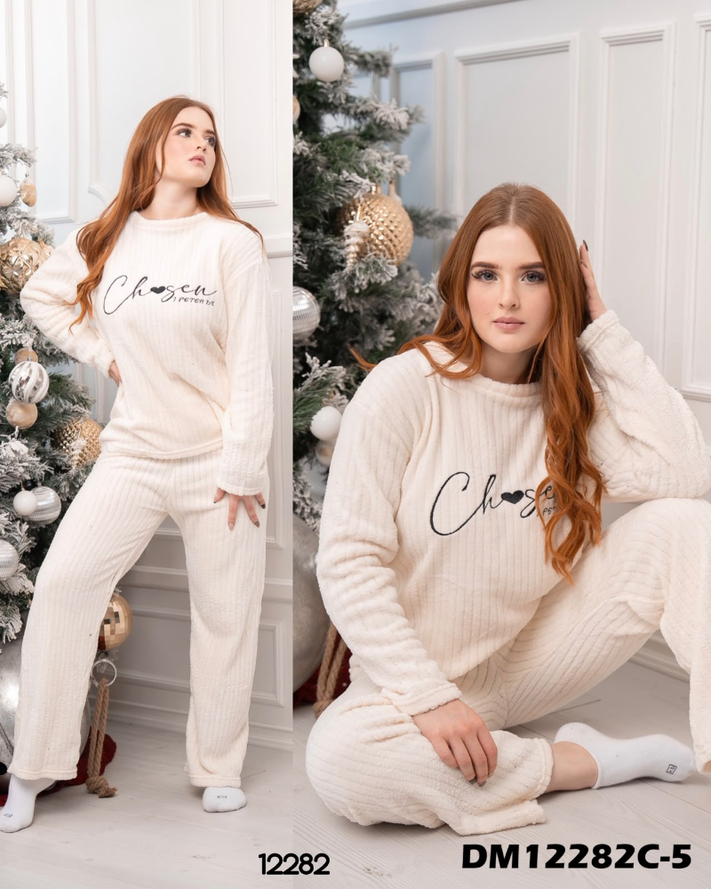 PIJAMA AFELPADA NUBE DM12282C