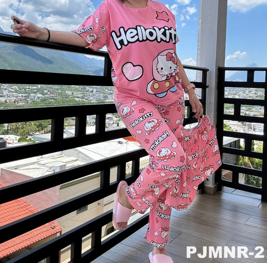 PIJAMA 4 PIEZAS PJMNR