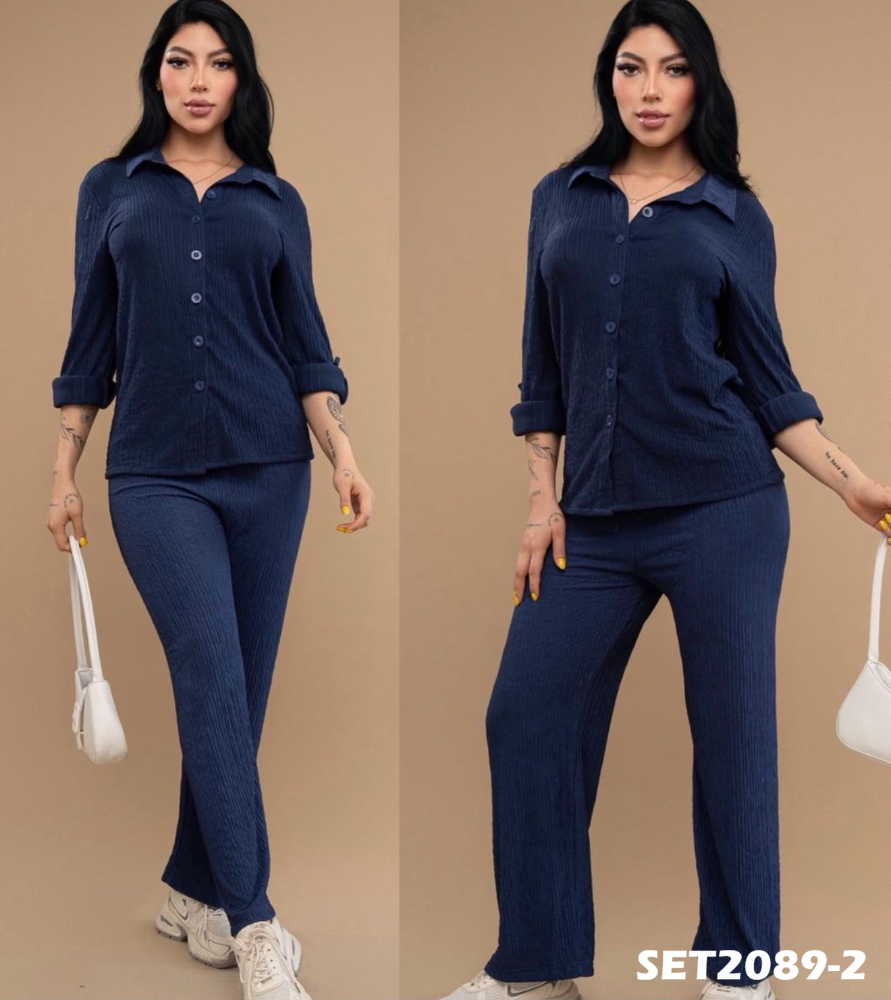 SET CAMISERO ROSA SET2089