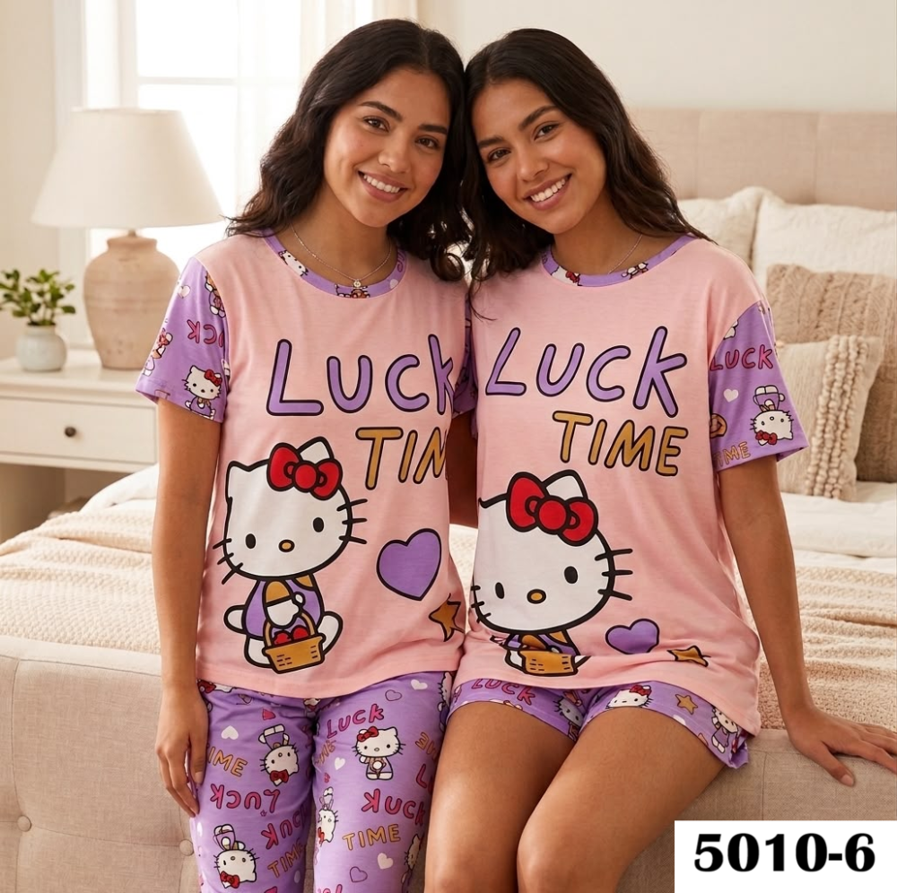 PIJAMA VIRAL 4 PIEZAS 5010