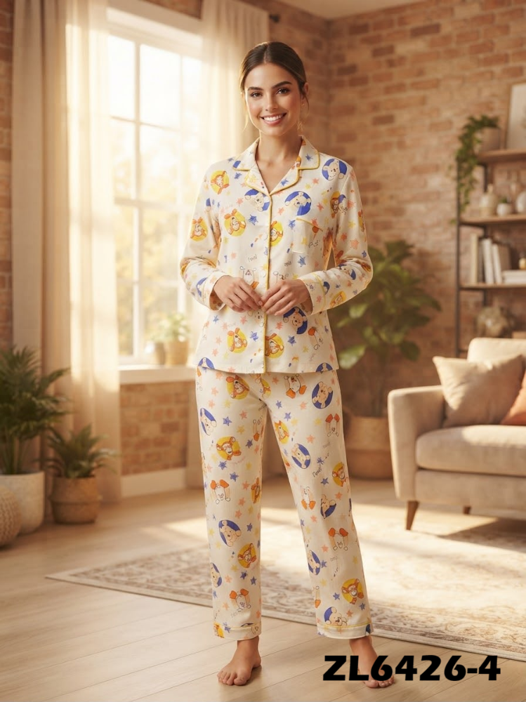 PIJAMA CAMISERA PERSONAJES ZL6426