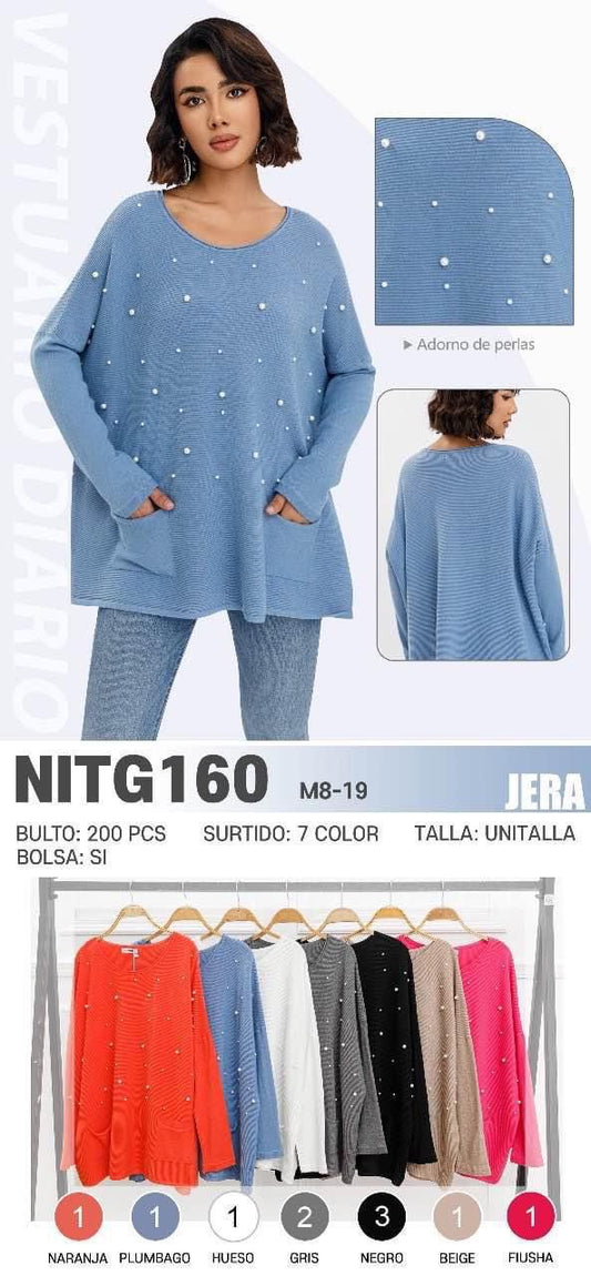 BLUSA DIAMANTE NITG160
