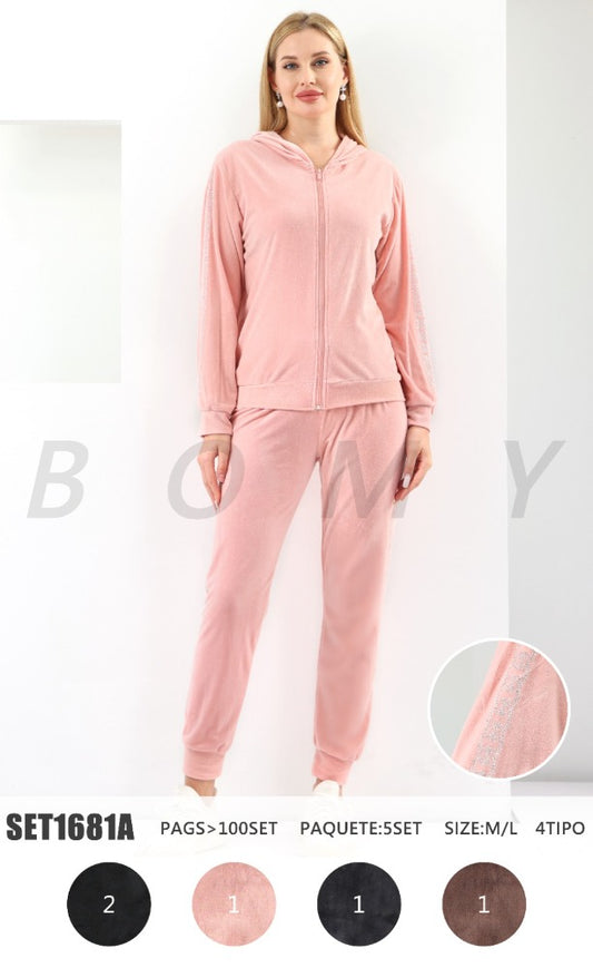 CONJUNTO BRILLOS SET1681A