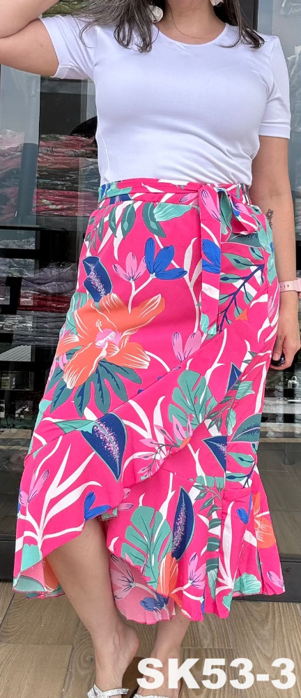 FALDA FLORAL SK53