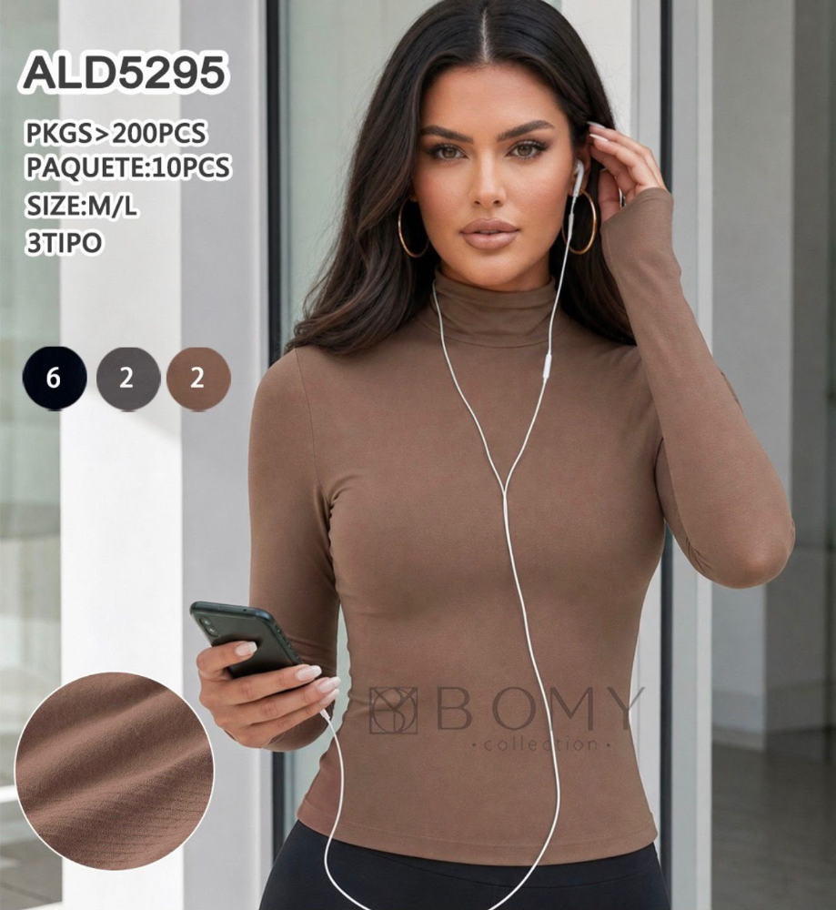 BLUSA CUELLO ALTO ALD5295