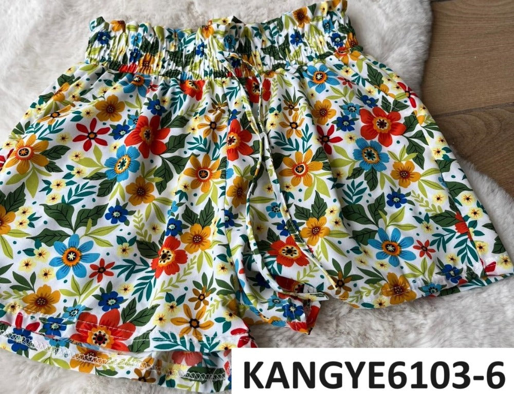 Shorts Casual Mini Flores KANGYE6103