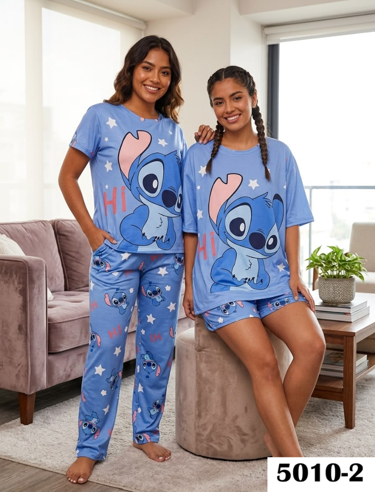 PIJAMA VIRAL 4 PIEZAS 5010