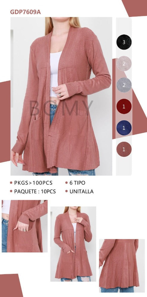 CARDIGAN BASICO GDP7609A