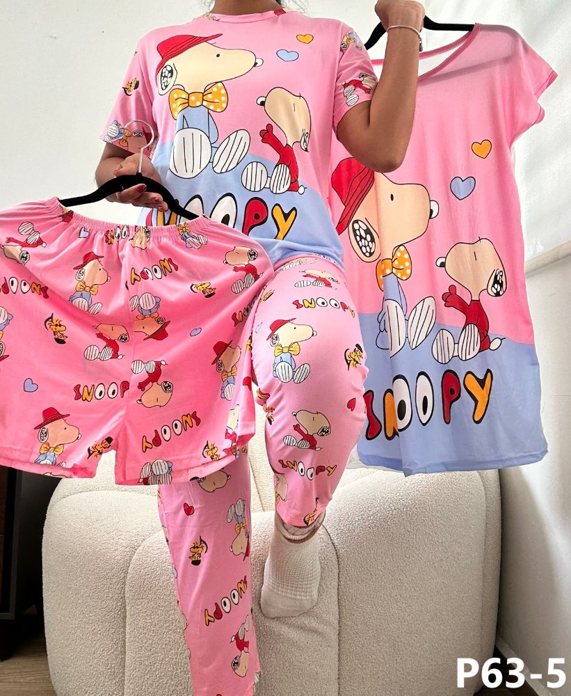 PIJAMA 4 PIEZAS BATA 63