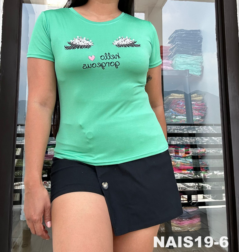 Blusa Pestañas NAIS19