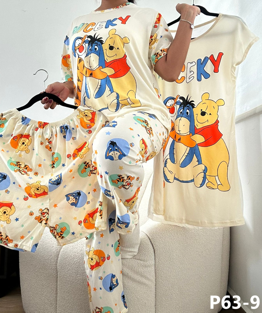 PIJAMA 4 PIEZAS BATA 63