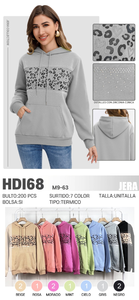 SUDADERA SAFARI HDI68