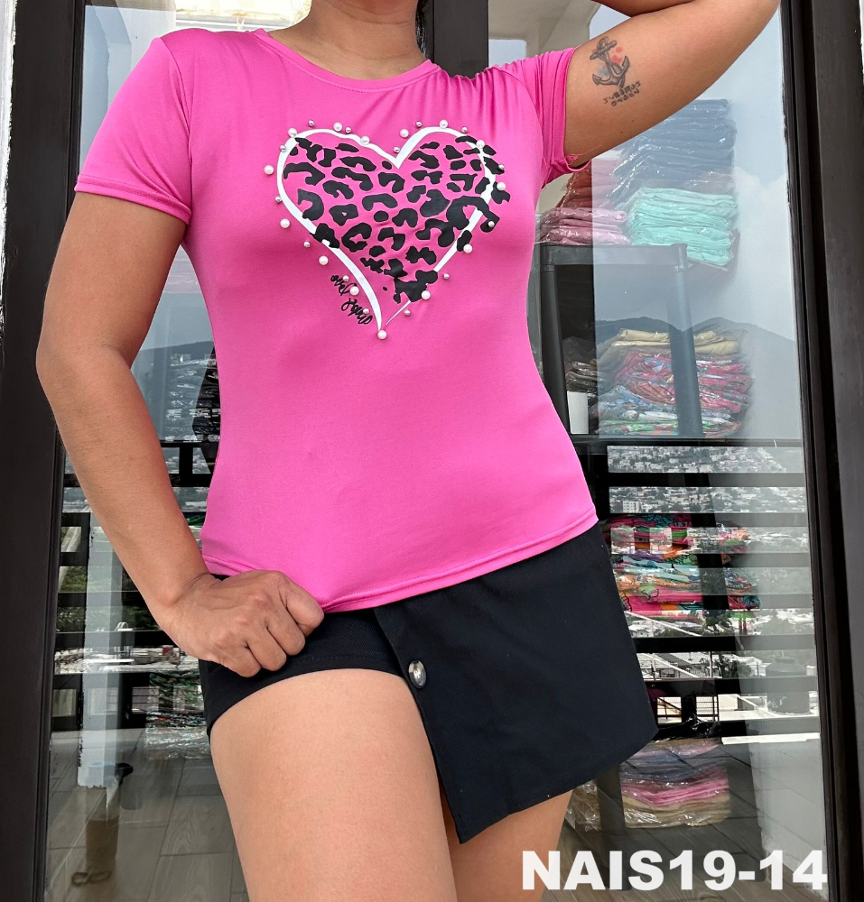 Blusa Pestañas NAIS19