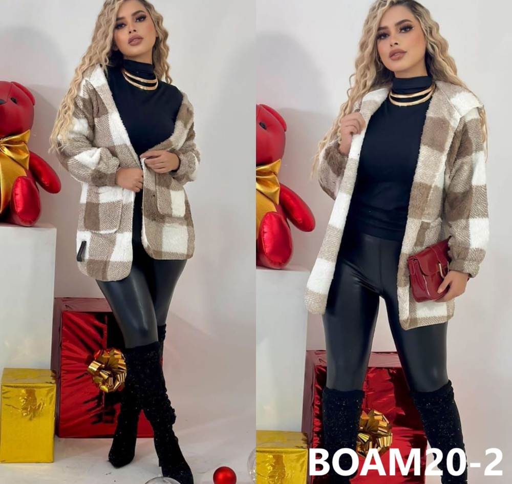ABRIGO AFELPADO BOAM20