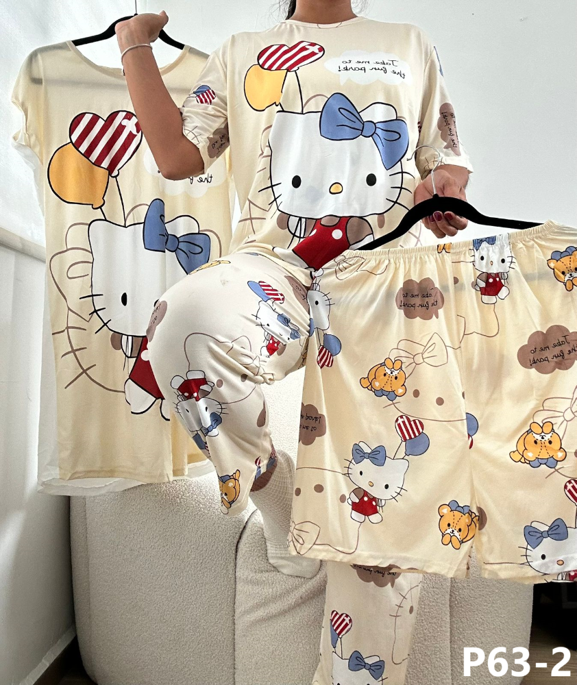 PIJAMA 4 PIEZAS BATA 63