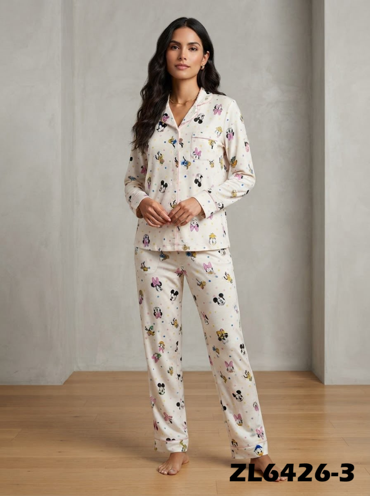 PIJAMA CAMISERA PERSONAJES ZL6426