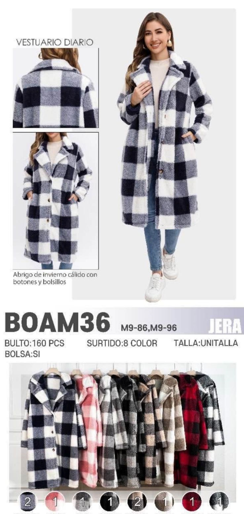 SUETER LARGO TERMICO  BOAM36