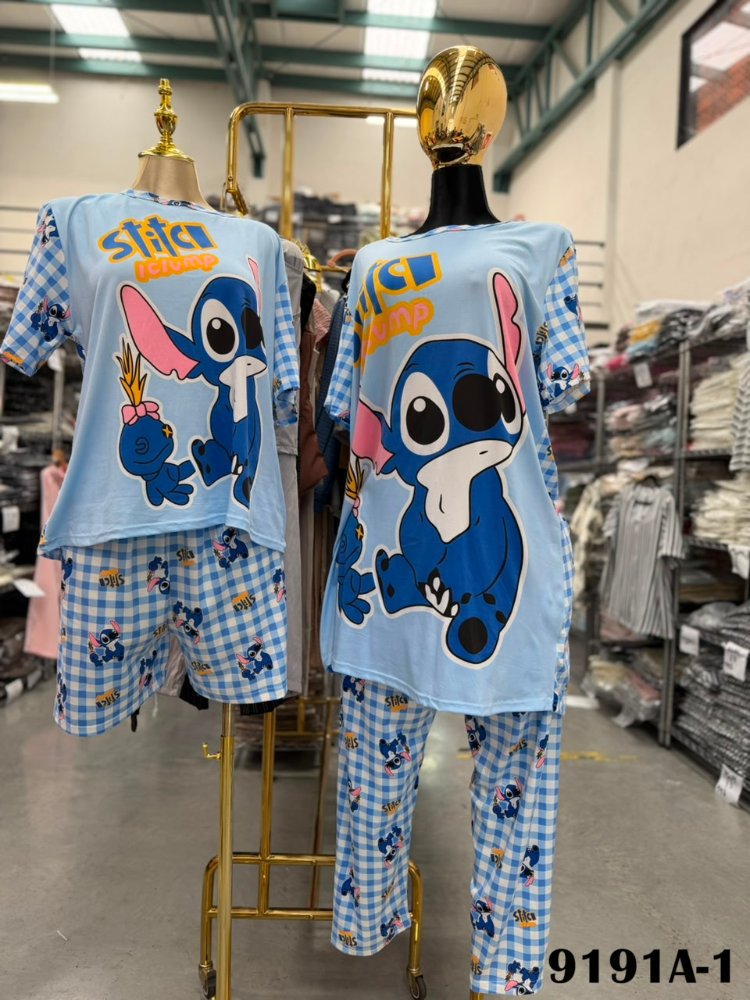 PIJAMA VIRAL 4 PIEZAS 9191A