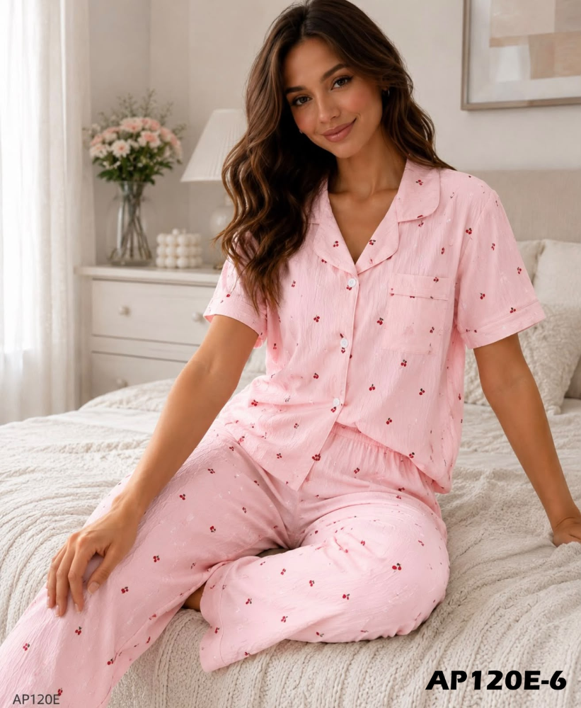 PIJAMA CAMISERA OSITOS AP120E