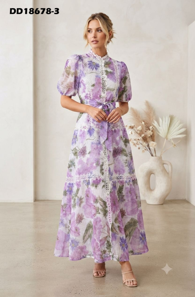 VESTIDO FLORAL ARANZA DD18678