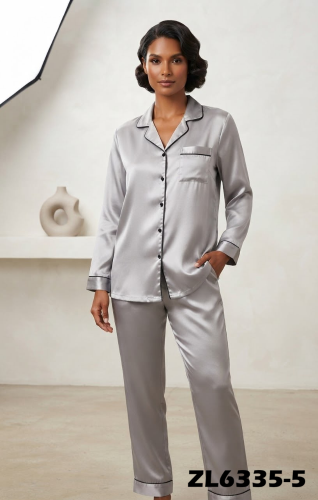 PIJAMA SATEN SLIK ZL6335