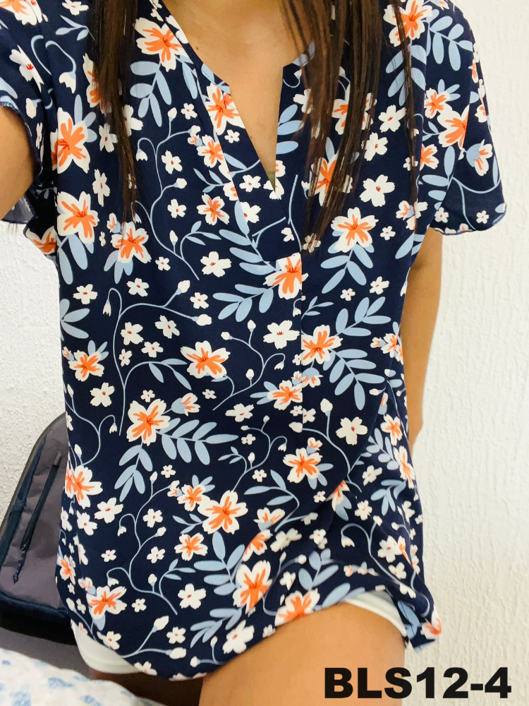 Blusa Flores BLS12