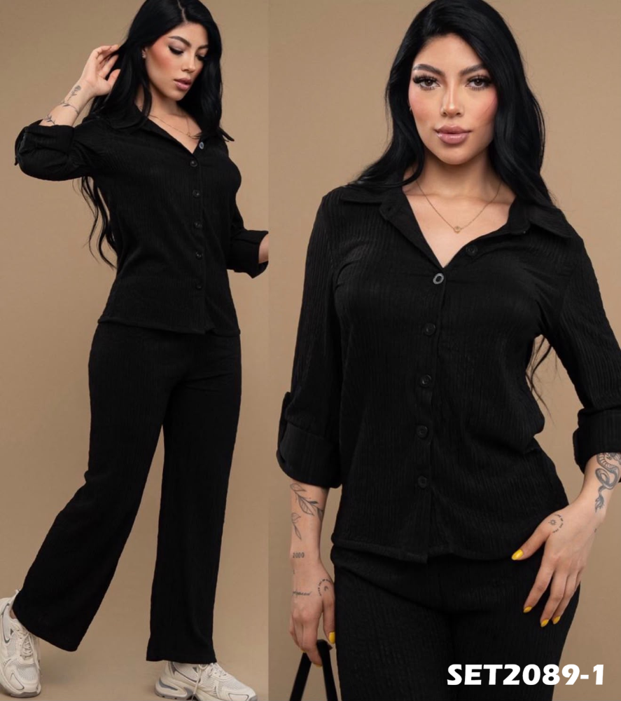 SET CAMISERO ROSA SET2089