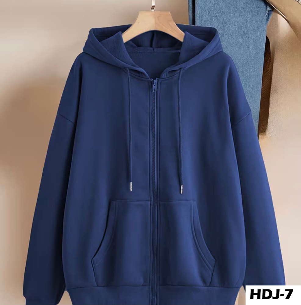 SUDADERA CON CIERRE HDJ