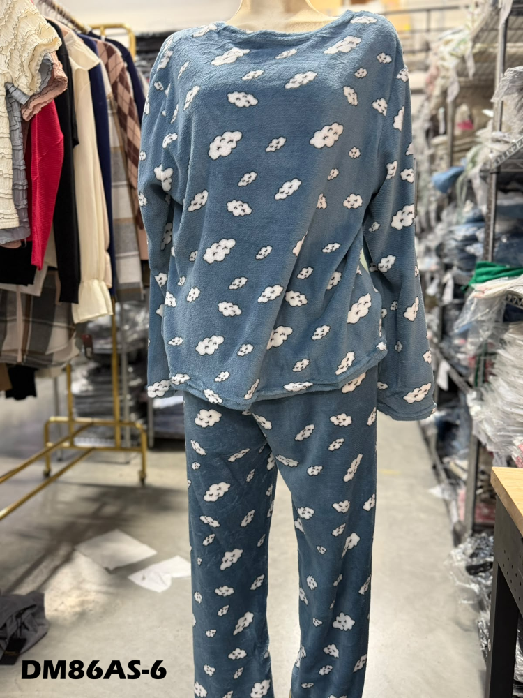 PIJAMA AFELPADA OSITOS DM86AS